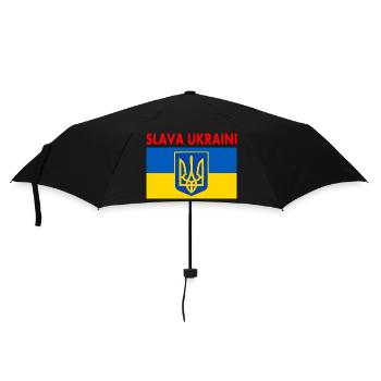 Slava ukraini - Parapluie standard - noir - Devant