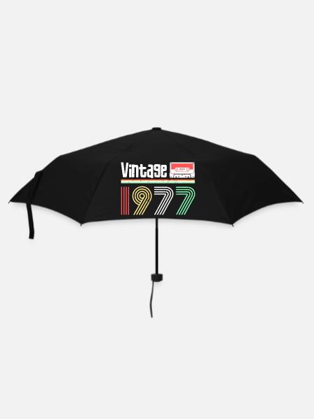 vintage année 1977 - Parapluie standard - noir