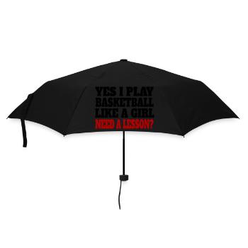 Basketball Basketball lover Mrs. Basketball player - Umbrella (small) - black - Front