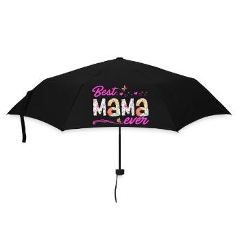 Proud Mom Mother MomMy Life's Work Kids Child - Umbrella (small) - black - Front