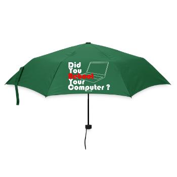 Did you reboot your computer? IT TECH - Umbrella (small) - bottlegreen - Front
