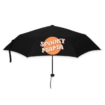 Halloween PNG SPOOKY MAMA CIRCLE - Umbrella (small) - black - Front