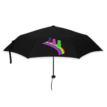 Gummy Bears Kidcore colorful rainbow gift - Umbrella (small) - black - Front