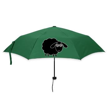 mouton mouton noir - Parapluie standard - vert bouteille - Devant