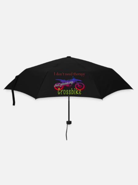 Eigentherapie Crossbike - Regenschirm (klein) - Schwarz
