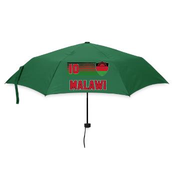 Malawi Football Team - Umbrella (small) - bottlegreen - Front