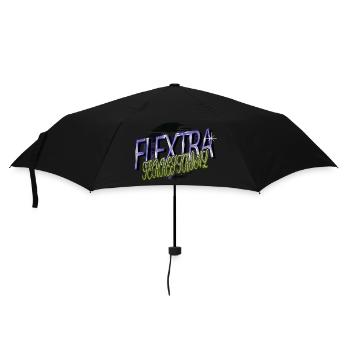 birthday present 2019 fun alien loving kid - Umbrella (small) - black - Front
