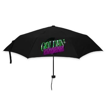 geek bachhund humor bluthund bday schäferhund - Regenschirm (klein) - Schwarz - Vorne