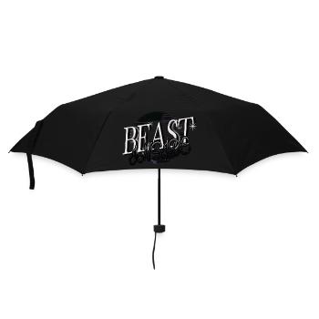drôle en plein air présent frein à disque idée cadeau hiver - Parapluie standard - noir - Devant