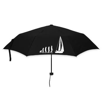 Sailboat evolution - Umbrella (small) - black - Front
