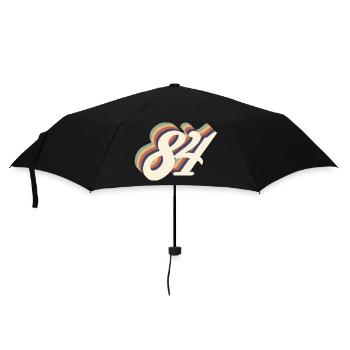 84th anniversary vintage - Umbrella (small) - black - Front