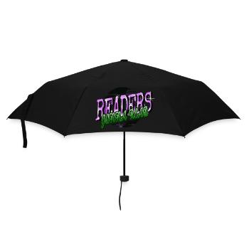 book connoisseur quotes readers book reader fun - Umbrella (small) - black - Front