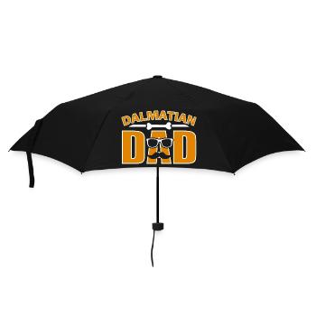 Dalmatian dad for dad dog lover - Umbrella (small) - black - Front