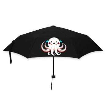 petite pieuvre - Parapluie standard - noir - Devant