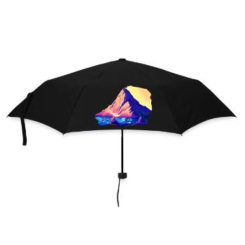 Mountain hikers Mountains Mountain hiking Hiking Hiking - Umbrella (small) - black - Front