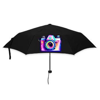 Photographer Funny Photographing Camera Photographers - Umbrella (small) - black - Front