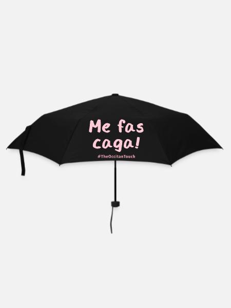 Me fas caga !! - Parapluie standard - noir