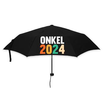Werdender Onkel 2037 - Regenschirm (klein) - Schwarz - Vorne