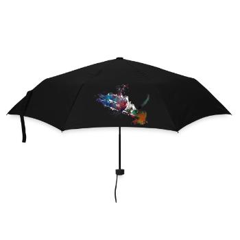 Bungee jump #bungee - Umbrella (small) - black - Front