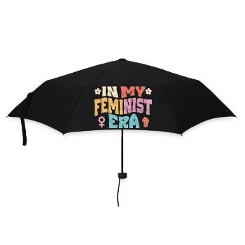 À mon époque féministe - Parapluie standard - noir - Devant