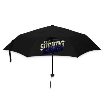 hundehalter humor welpe hundefreund spruch spaß - Regenschirm (klein) - Schwarz - Vorne