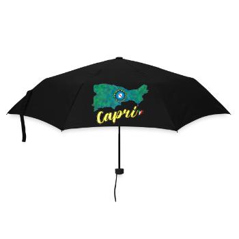 Capri-Liebhaber - Regenschirm (klein) - Schwarz - Vorne