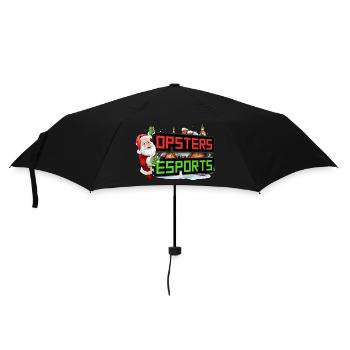 Opsters eSports Christmas Logo - Umbrella (small) - black - Front