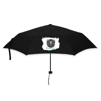 Reggae-Jam - Regenschirm (klein) - Schwarz - Vorne