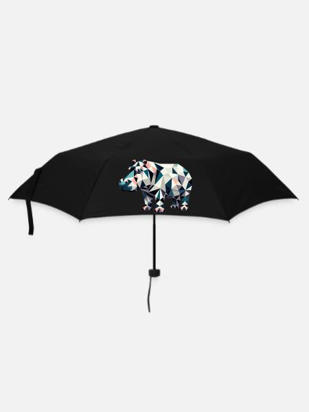 hippo // hippo - Umbrella (small) - black