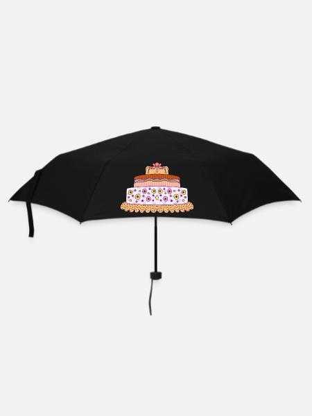 Gâteau - Parapluie standard - noir