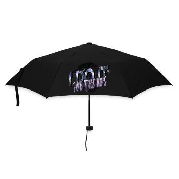 Arbre de Noël Geek Plage Drôle Citation Blagues Fun - Parapluie standard - noir - Devant