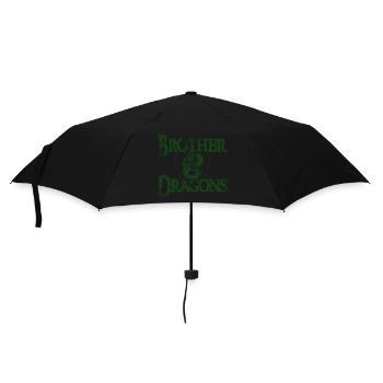 BOD dark green 23 - Umbrella (small) - black - Front