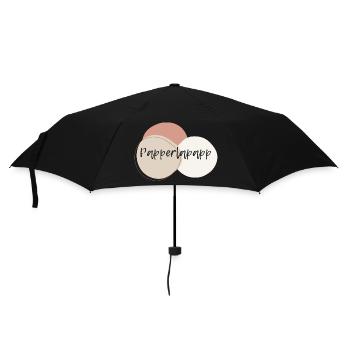 Coquelicot - Parapluie standard - noir - Devant