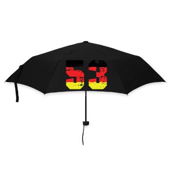 53 Numéro Allemagne Jersey - Parapluie standard - noir - Devant