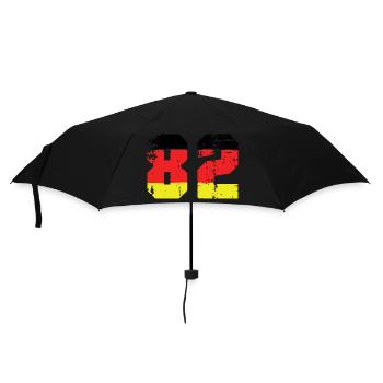 82 Numéro Allemagne Jersey - Parapluie standard - noir - Devant