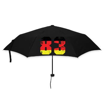 83 Numéro Allemagne Jersey - Parapluie standard - noir - Devant