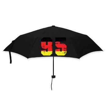 95 Number Germany Jersey - Umbrella (small) - black - Front