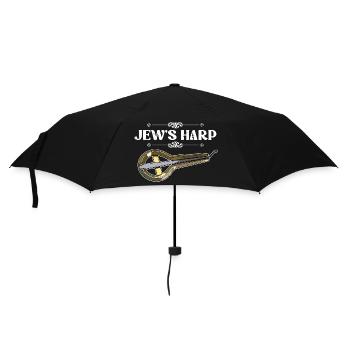 Musiker Jew's Harp Qopuz Maultrommel Musik - Regenschirm (klein) - Schwarz - Vorne
