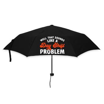 Night Shift Nurse - Umbrella (small) - black - Front