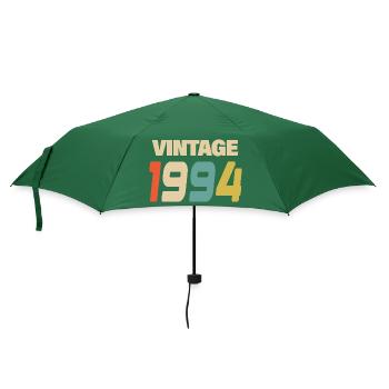 1994 Vintage Retro Classique 1994 - Parapluie standard - vert bouteille - Devant