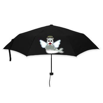 Ailes d’Ange des Phoques - Parapluie standard - noir - Devant