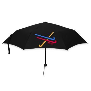 hockey field hockey hockey hockey club - Umbrella (small) - black - Front