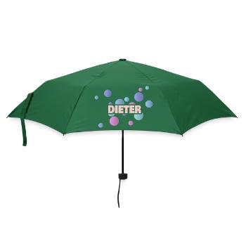 Dieter - Regenschirm (klein) - Flaschengrün - Vorne