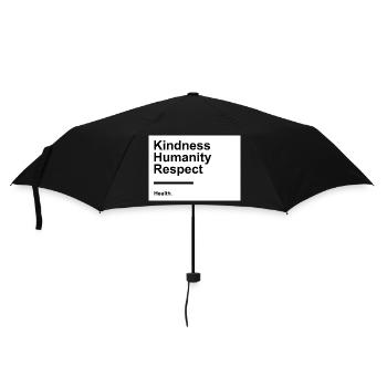 Gentillesse Humanité Respect - Parapluie standard - noir - Devant