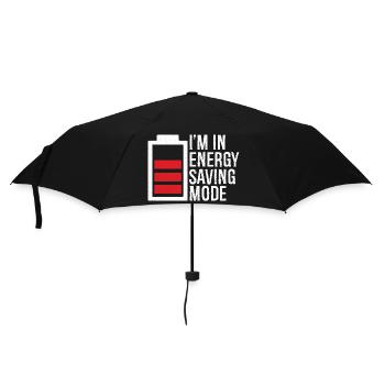 I'm in energy saving mode - Umbrella (small) - black - Front