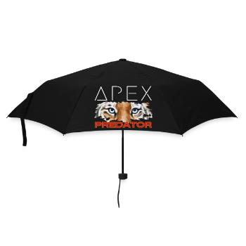 Apex Predator - Tiger Face Tee - Umbrella (small) - black - Front