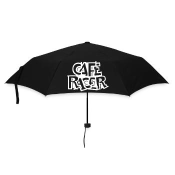 caferacer graffiti Motorrad Biker cafe racer Logo - Regenschirm (klein) - Schwarz - Vorne