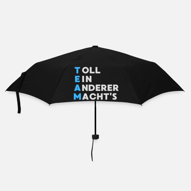 TEAM Toll Ein Anderer Macht`s - Regenschirm (klein) - Schwarz