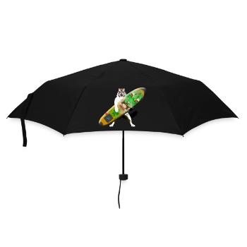 Kitesurfing 7 - Umbrella (small) - black - Front