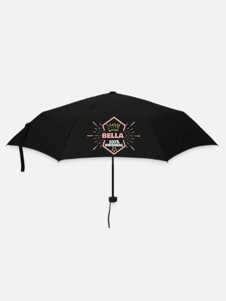 Bella comme prénom - Parapluie standard - noir